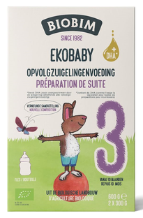 Biobim Ekobaby 3 10mnd+ 600GR Biobim Ekobaby 3 10mnd+ 600GR