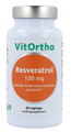 VitOrtho Resveratrol 100mg Vegicaps 60VCP VitOrtho Resveratrol 100mg Vegicaps 60VCP