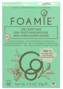 Foamie 2-in-1 Pepermunt Body Bar 80GR