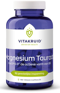 Vitakruid Magnesium Tauraat met P-5-P Capsules 180VCP