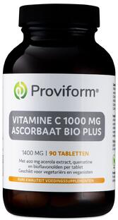 Proviform Vitamine C Ascorbaat 1000mg Bio Plus Tabletten 90TB