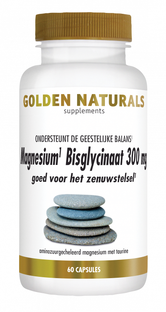 Golden Naturals Magnesium Bisglycinaat 300mg Tabletten 60TB