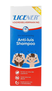 Licener Anti-Luis Shampoo Voordeelverpakking 200ML Licener Anti-Luis Shampoo Voordeelverpakking 200ML