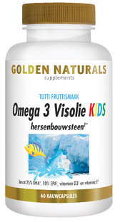 Golden Naturals Visolie KIDS Kauwcapsules 60CP