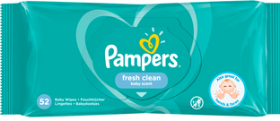 Pampers Fresh Clean Babydoekjes 52ST