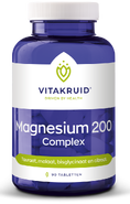 Vitakruid Magnesium 200 Complex Tabletten 90TB