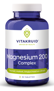 Vitakruid Magnesium 200 Complex Tabletten 90TB