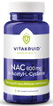 Vitakruid NAC 600 mg N-Acetyl-L-Cysteïne 60VCP Vitakruid NAC 600 mg N-Acetyl-L-Cysteïne 60VCP