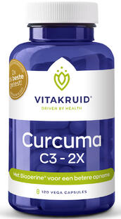Vitakruid Curcuma C3-2X Capsules 120VCP