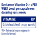 Davitamon Vitamine D - 1 per week - 100% Plantaardig 24VCP 97315