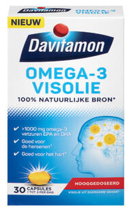 Davitamon Omega-3 Visolie 30CP