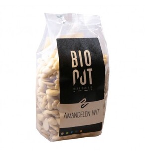 BioNut Biologische Amandelen Wit 500GR BioNut Biologische Amandelen Wit 500GR