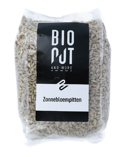 BioNut Biologische Zonnebloempitten 500GR BioNut Biologische Zonnebloempitten 500GR