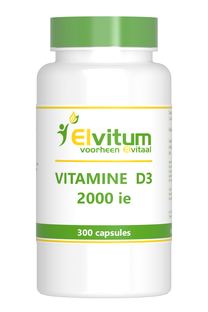 Elvitum Vitamine D3 2000IE Capsules 300CP Elvitum Vitamine D3 2000IE Capsules 300CP