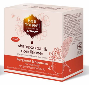 Bee Honest Shampoo Bar & Conditioner Bergamot & Bijenwas 80GR