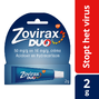 Zovirax DUO Koortslip crème, Aciclovir 50mg/g en Hydrocortison 10mg/g 2GR1