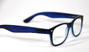 Melleson Optics Leesbril Wayfarer Mat Blauw +1.00 1ST