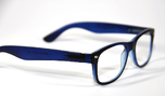 Melleson Optics Leesbril Wayfarer Mat Blauw +2.00 1ST