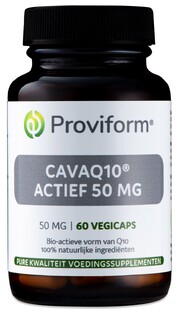 Proviform CAVAQ10 Actief 50 mg Capsules 60VCP Proviform CAVAQ10 Actief 50 mg Capsules 60VCP