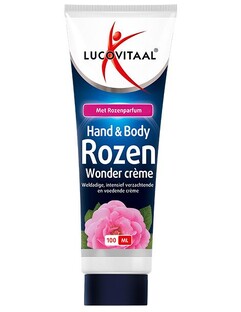 Lucovitaal Hand & Body Rozen Wonder Crème 100ML Lucovitaal Hand & Body Rozen Wonder Crème 100ML