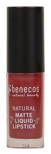 Benecos Natural Matte Liquid Lipstick Bloody Berry 5ML