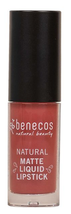Benecos Natural Matte Liquid Lipstick Rosewood Romance 5ML