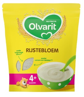 Olvarit 4m+ Rijstebloem 200GR Olvarit 4m+ Rijstebloem 200GR