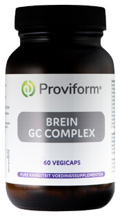 Proviform Brein GC Complex vegetarische capsules 60VCP Proviform Brein GC Complex vegetarische capsules 60VCP