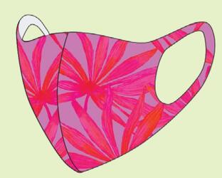 De Online Drogist Interstat Mondkapje Roze Bloem One Size - Uitwasbaar 1ST aanbieding