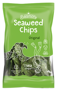 Seamore Seaweed Chips Original 135GR Seamore Seaweed Chips Original 135GR