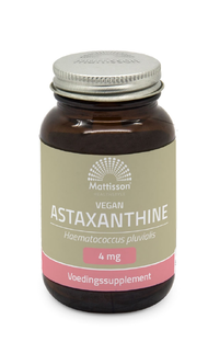 Mattisson HealthStyle Vegan Astaxanthine 4mg Capsules 60VCP