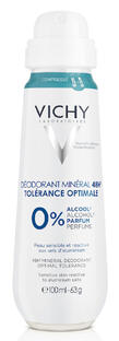 Vichy Minerale Deodorant Spray 48u Optimale Tolerantie 100ML