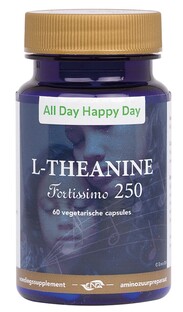 All Day Happy Day L-Theanine 250mg Vegacaps 60VCP All Day Happy Day L-Theanine 250mg Vegacaps 60VCP