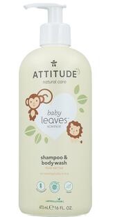 Attitude Baby Leaves 2-in-1 Shampoo & Body Wash 473ML