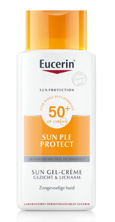 De Online Drogist Eucerin Sun PLE Protect Gel-Creme SPF50+ 150ML aanbieding