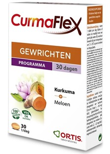 Ortis Curmaflex Kurkuma Meloen Tabletten 30TB Ortis Curmaflex Kurkuma Meloen Tabletten 30TB