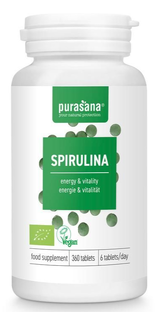 Purasana Spirulina Tabletten 360TB Purasana Spirulina Tabletten 360TB