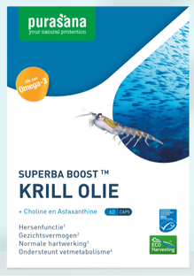 Purasana Krill Olie Capsules 60CP