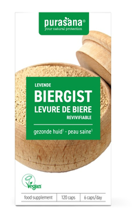 Purasana Levende Biergist Capsules 120CP Purasana Levende Biergist Capsules 120CP