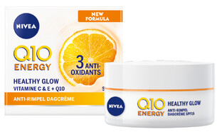 Nivea Q10plusC Anti-Rimpel + Energy Dagcrème SPF 15 50ML Nivea Q10plusC Anti-Rimpel + Energy Dagcrème SPF 15 50ML