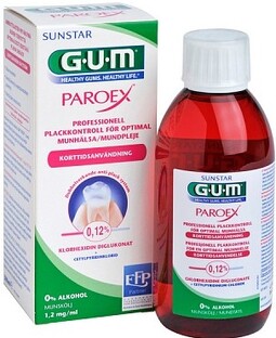 GUM Paroex Mondspoelmiddel 300ML GUM Paroex Mondspoelmiddel 300ML