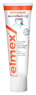 Elmex Tandpasta Anti-Cariës Mentholvrij 75ML Elmex Tandpasta Anti-Cariës Mentholvrij 75ML