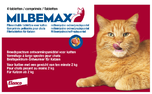 Milbemax Ontworming Tabletten Grote Kat 2 - 12 kg 4ST