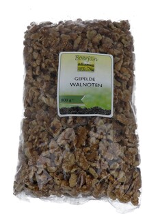 Boerjan Gepelde Walnoten 800GR Boerjan Gepelde Walnoten 800GR