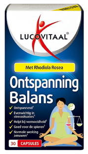 Lucovitaal Ontspanning Balans Capsules 30CP Lucovitaal Ontspanning Balans Capsules 30CP