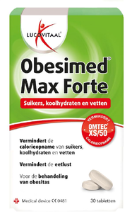 Lucovitaal Obesimed Max Forte Tabletten 30TB Lucovitaal Obesimed Max Forte Tabletten 30TB