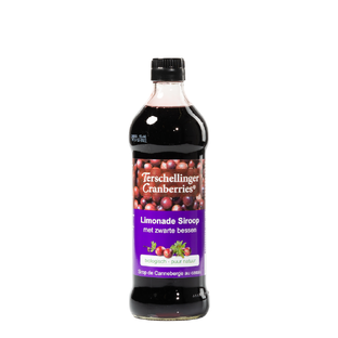 Terschellinger Cranberries Zwarte Bes Limonadesiroop 500ML