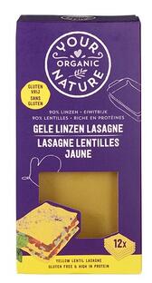 Your Organic Nature Gele Linzen Lasagne 250GR