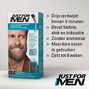 Just For Men Snor & Baard  Haarkleuring - M35 Middenbruin 1ST5 bulletpoints