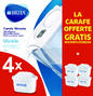 Brita Waterfilterbundel Marella Cool white + 4 MAXTRA+ filterpatronen 2,4LT2